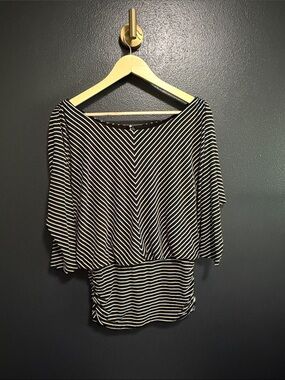 White House black market striped top